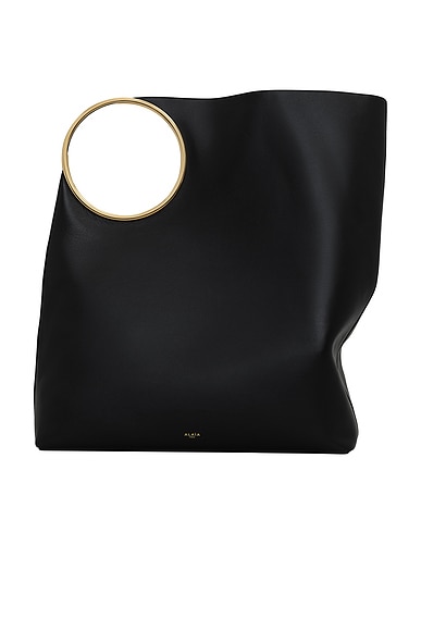 【関税&送料込】Alaia Ring Large ALAÏA RING LARGE BUCKET BAG IN CALFSKIN |ALAÏA US