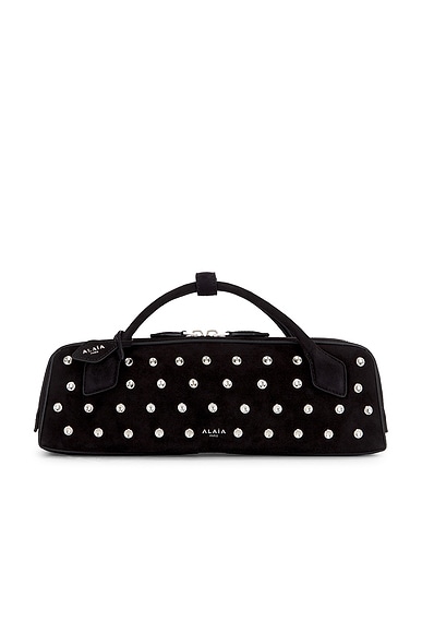 ALAÏA Teckel Clutch in Noir