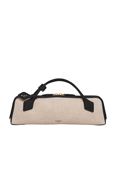 Teckel Clutch in Noir