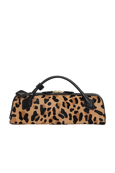 ALAÏA Teckel Clutch in Brun Sepia