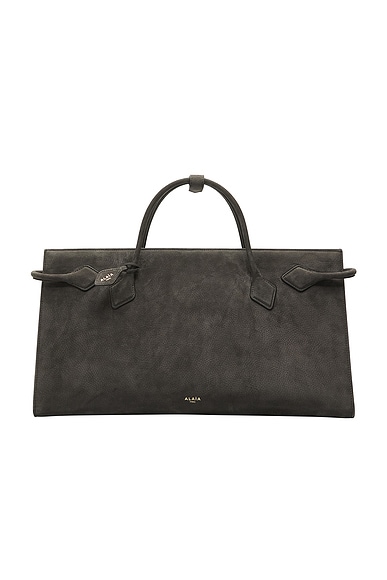 ALAÏA Tote Bag in Anthracite