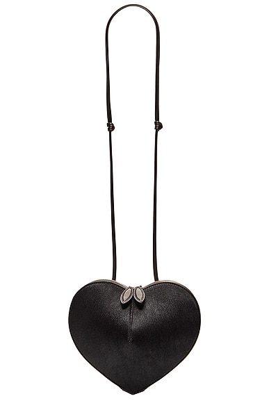 ALAÏA Le Coeur Shoulder Bag in Chocolat