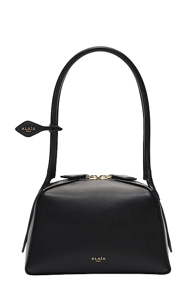 ALAÏA Small Le Bouledogue Bag in Noir