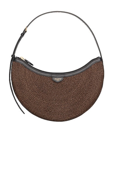 ALAÏA One Piece Demi Lune Bag in Brun