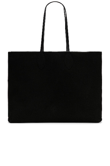 Shop Alaïa Small Tote Bag In Noir