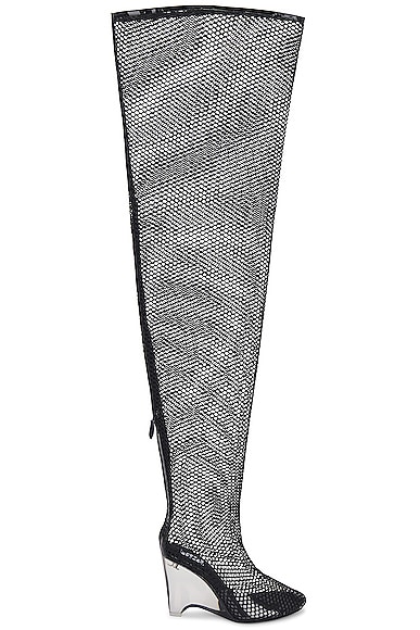 Wedge Over The Knee Boot