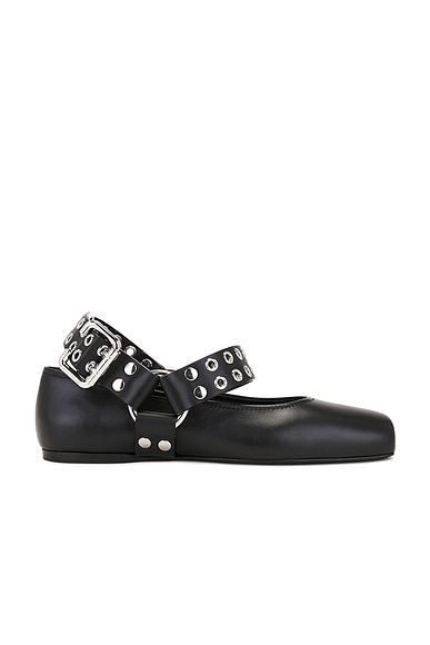 Ballet Flat in Black