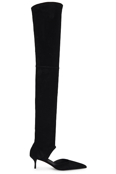 ALAÏAOver The Knee Boot in Noir