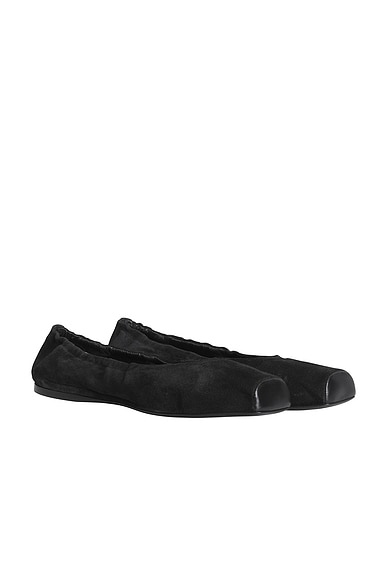 Ballet Flat in Noir