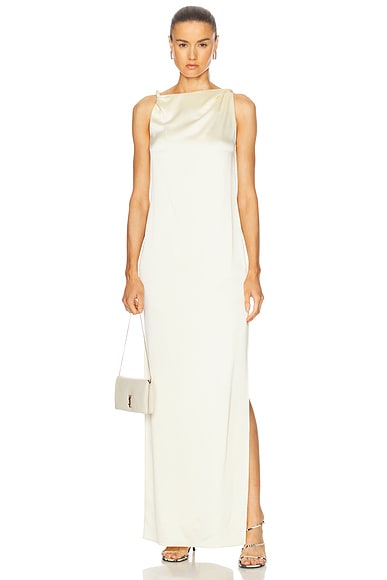 Adam Lippes Selima Dress in Beurre