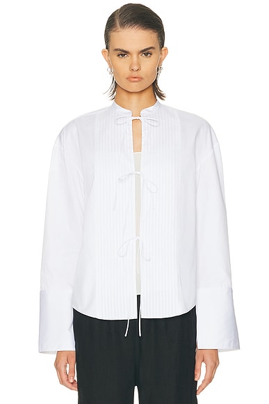 Adam Lippes Mick Top in White