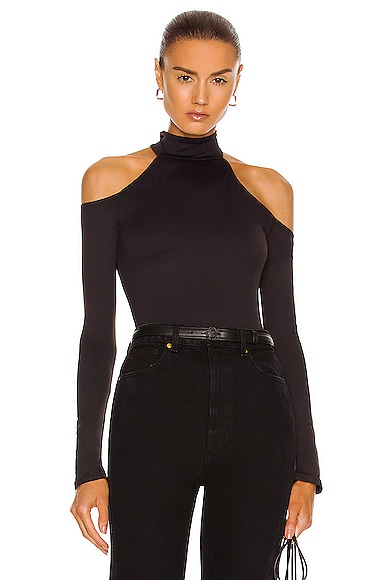 ALIX NYC Leona Bodysuit in Black