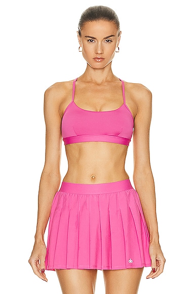 alo Airlift Intrigue Bra in Pink