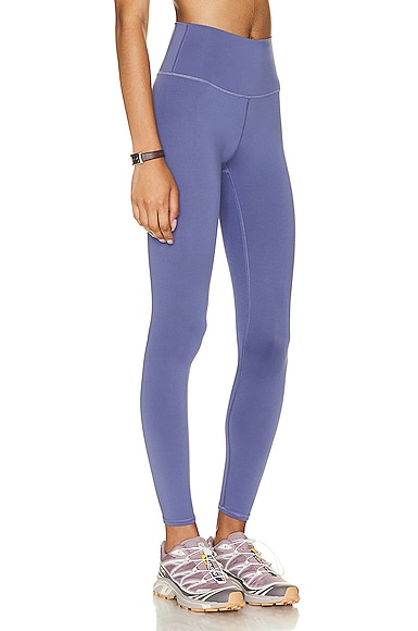 Shop Alo Yoga High Waisted Airlift Legging In Infinity Blue
