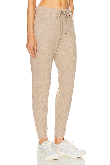Shop Alo Yoga Muse Sweatpant In Gravel Heather