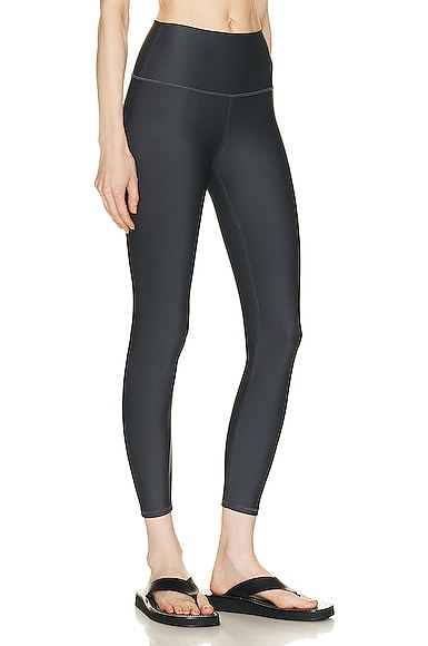 Shop Alo Yoga Airlift 7/8 High Waist Legging In Anthracite