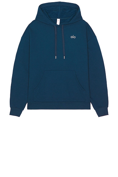 alo Accolade Hoodie in Eclipse Blue | FWRD