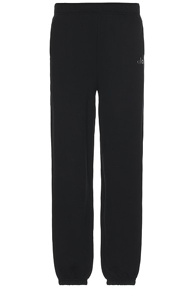 alo Accolade Sweatpant in Black