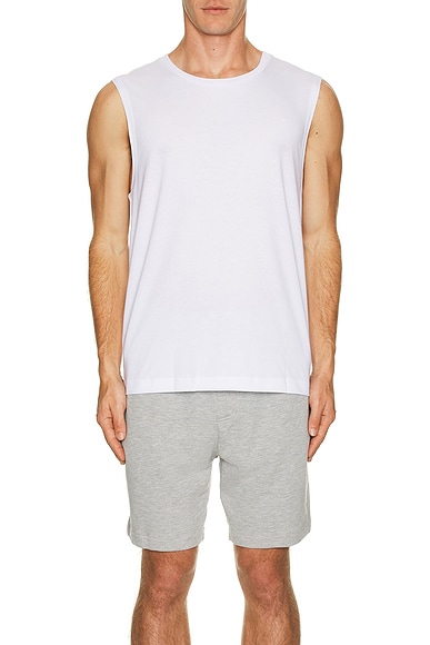 alo The Triumph Muscles Tank in White