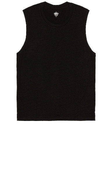 The Triumph Muscles Tank in Black