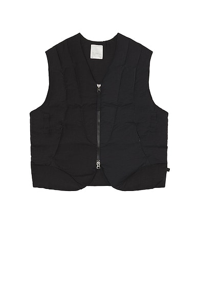 Acronym V68-m Nylon Stretch Rider Vest in Black | FWRD