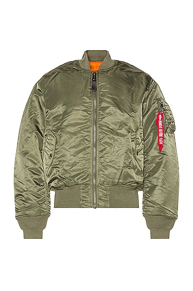 ALPHA INDUSTRIES MA-1 Bomber Jacket in Sage