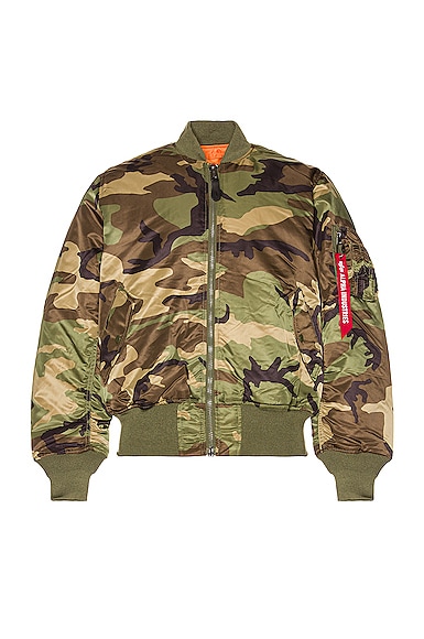 ALPHA INDUSTRIES MA-1 Bomber Jacket in Army