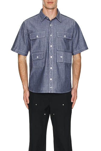 Short Sleeve Multi Pocket Shirt