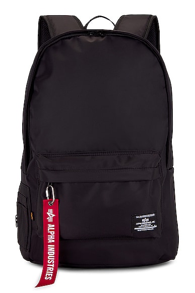 Alpha Industries Crew Backpack In Black