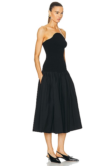 Shop Alexis Kamali Dress In Black
