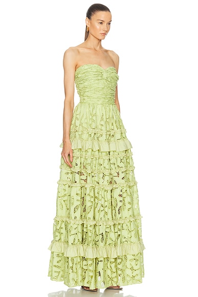 Alexis Ottilie Gown In Citron