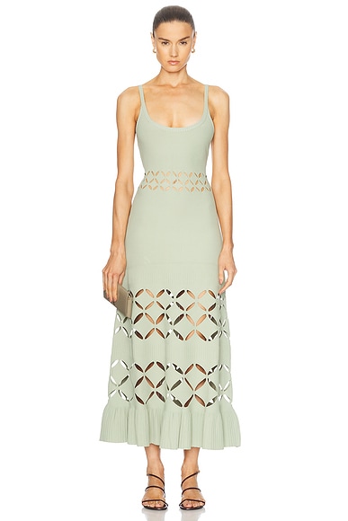 Alexis Elayne Dress in Sage