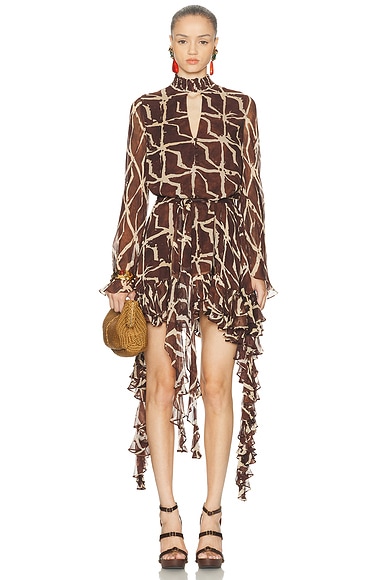 Alexis Amalia Dress in Sable