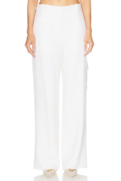Alexis Justen Pant in Pearl White