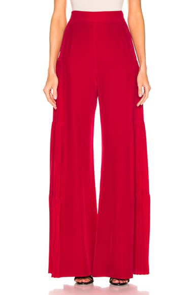 Alexis Talley Pant in Cherry | FWRD