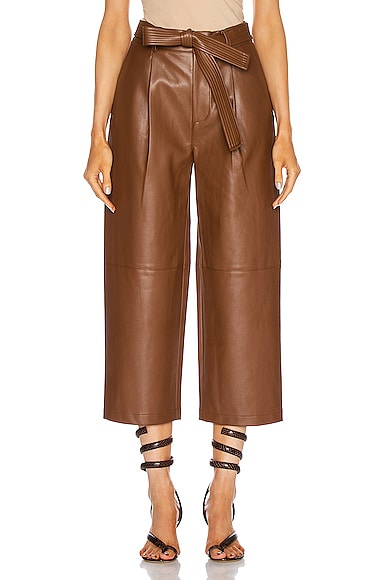 Alexis Roy Vegan Leather Pant in Aragon 