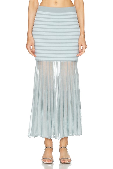 Alexis Franki Skirt in Powder Blue