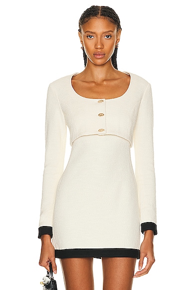 Shop Alexis Vernazza Top In Ivory