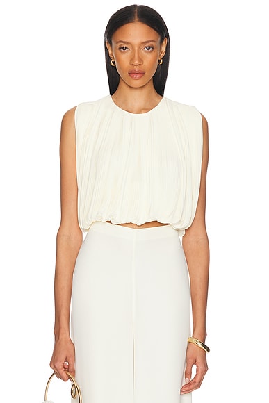 Alexis Dorett Top in Ivory