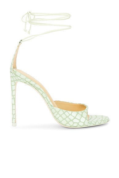 Sienna High Sandal in Mint