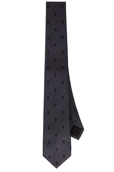 Skull Polka Dot Tie