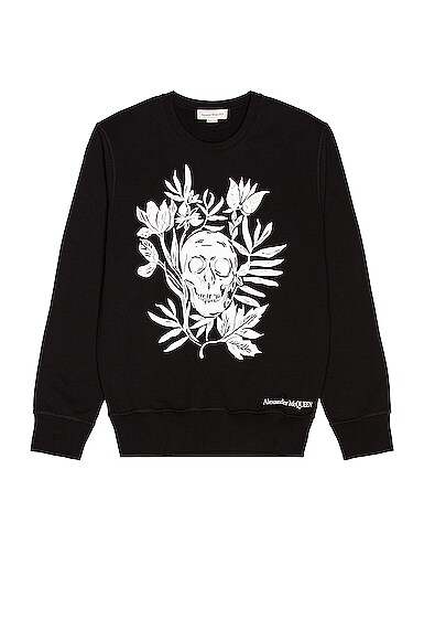 Skull Print Sweatshirt