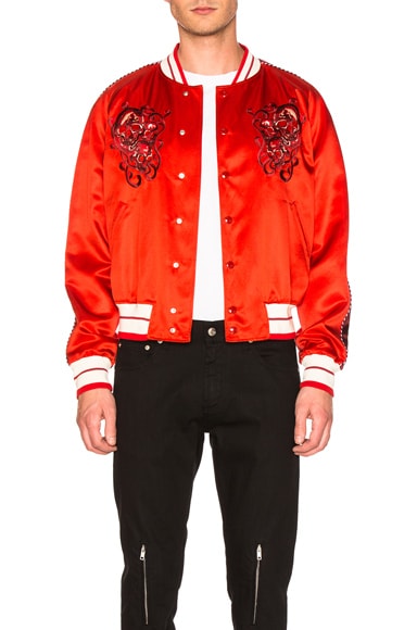 Embroidered Blouson