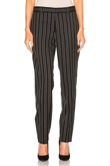 Stripe Wool Pant