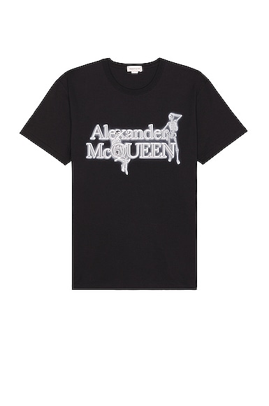 Alexander Mcqueen T-shirt In Black | ModeSens