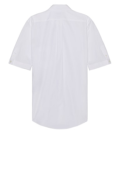 Shop Alexander Mcqueen Pocket Bp Shirt In White