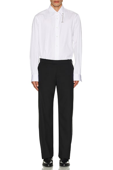 T Chain Collar Shirt