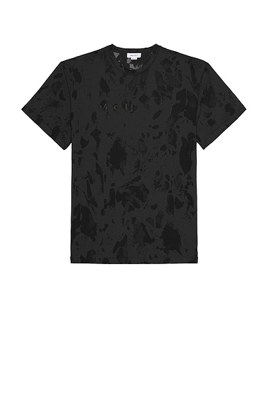 McQueen T-Shirt in Charcoal & Black