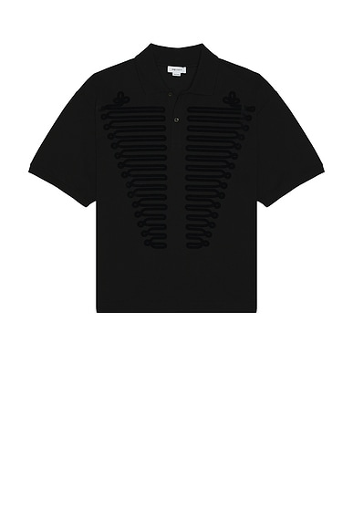 Frogging Print Polo