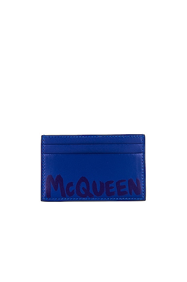 Alexander McQueen Card Holder in Royal